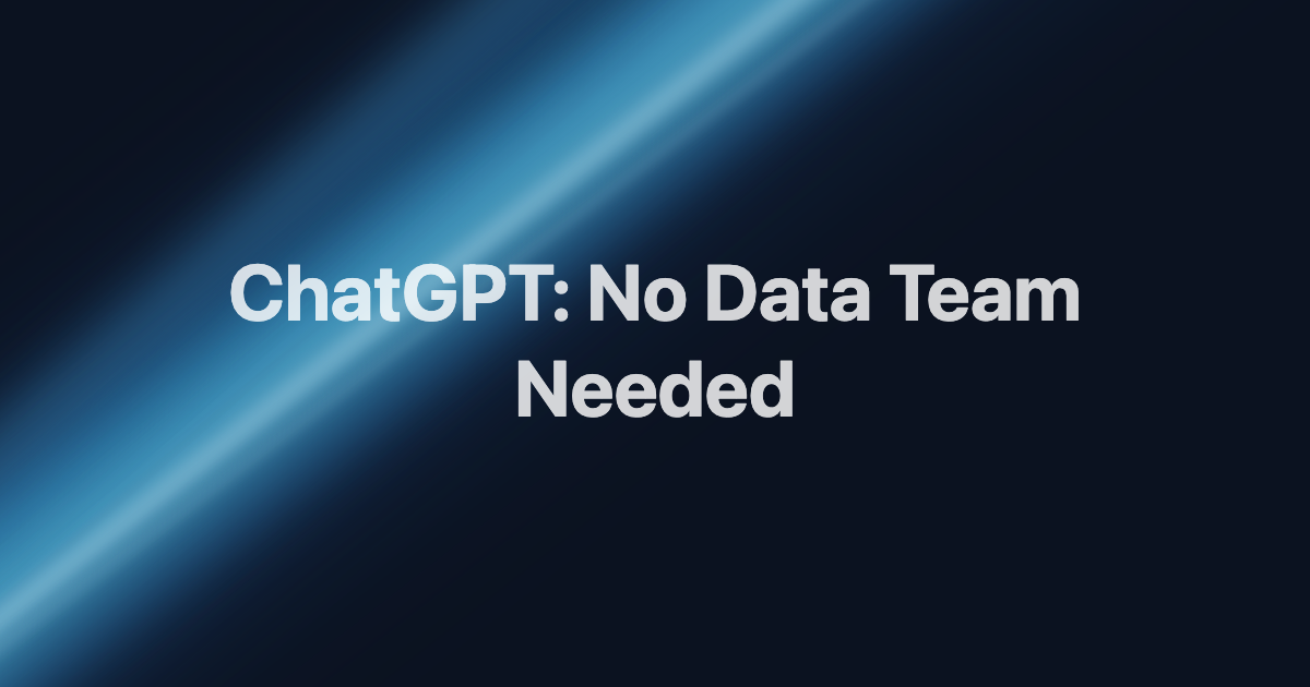 Use ChatGPT to Analyze Your Gym's Data